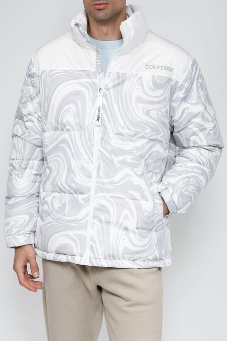 Пуховик с воротником-стойкой COLORPLAY 4567₽