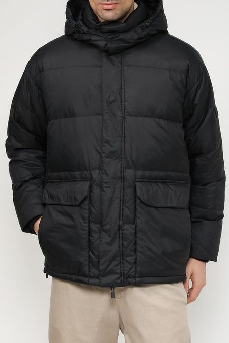 Пуховик утепленный с капюшоном и карманами MARCO DI RADI 6427₽