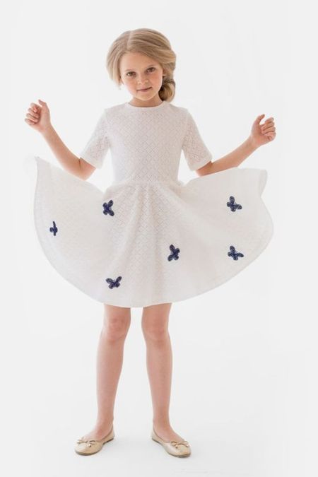 Хлопковое платье EVIKA KIDS 1942₽