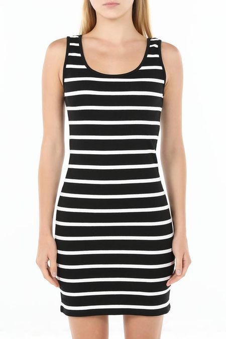 Платье-майка хлопковое в полоску OVS 645₽