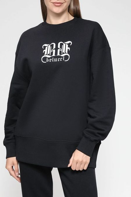 Хлопковый свитшот свободного кроя BELUCCI 1192₽