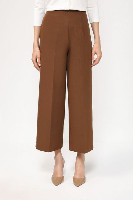 Укороченные брюки прямого кроя OVS 1140₽