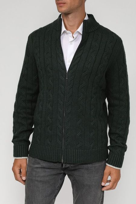 Кардиган на молнии с косами DMolina 2542₽