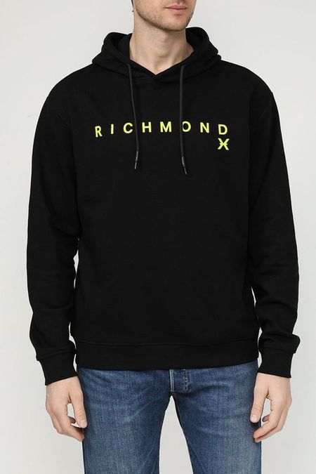 Худи хлопковое с логотипом John Richmond 3300₽