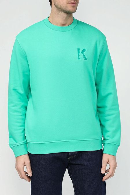 Хлопковый свитшот с логотипом Karl Lagerfeld 6292₽