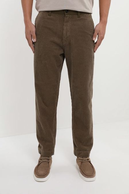 Брюки вельветовые зауженного кроя BOSS 12292₽