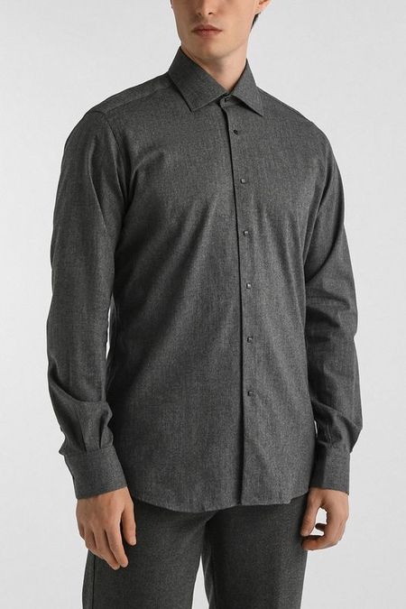 Рубашка хлопковая приталенная Karl Lagerfeld 14242₽