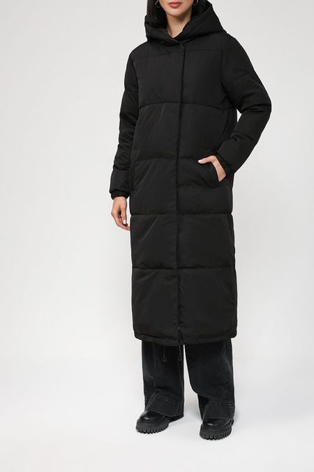Пуховик утепленный удлиненного кроя с капюшоном BELUCCI 3802₽