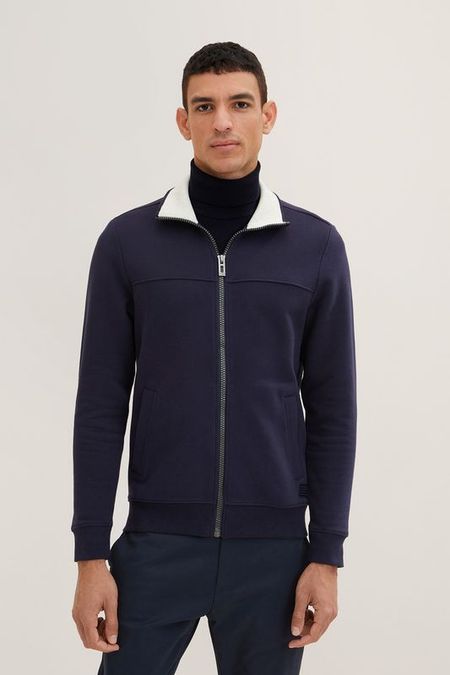 Толстовка хлопковая на молнии TOM TAILOR 3599₽