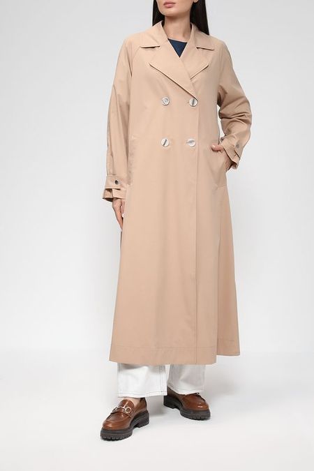 Двубортный плащ свободного кроя Diego М 11692₽