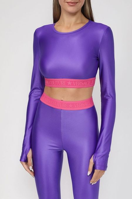 Спортивный топ с логотипом VERSACE JEANS COUTURE 4942₽