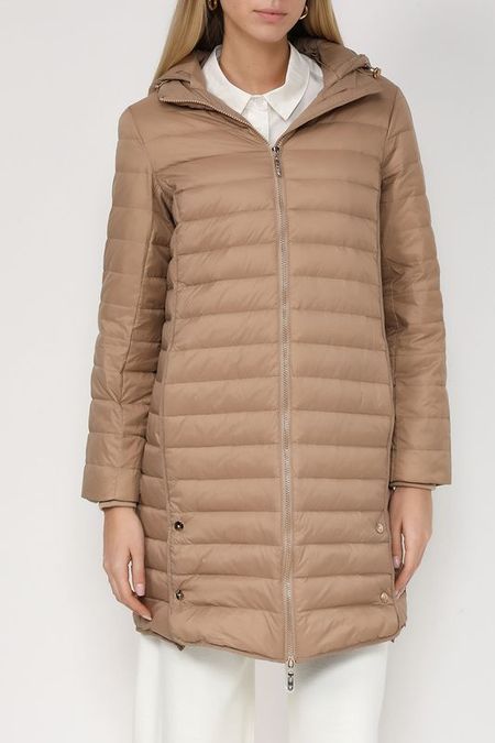 Стеганый пуховик с капюшоном Auranna 3787₽