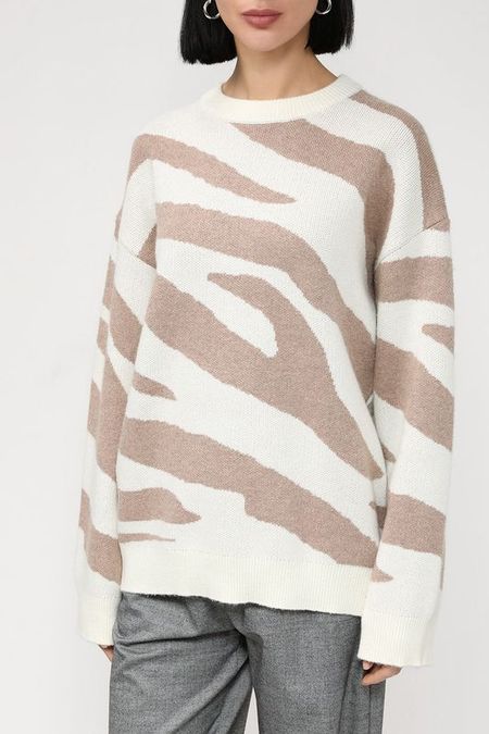 Свободный джемпер с узором BELUCCI 1792₽