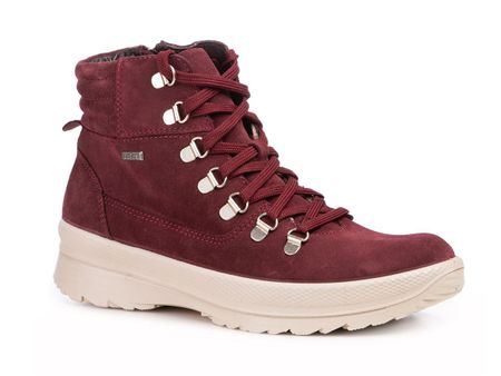 Ботинки женские Jomos Canada бордовые 9000₽