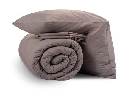 Комплект постельного белья divanru Меланни евро Brown 10990₽