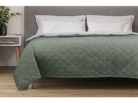 Покрывало divanru Барроу Cotton Green Melange 9990₽