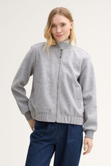 Куртка-бомбер с трикотажными манжетами TOM TAILOR 6749₽