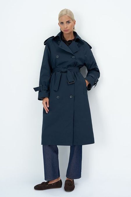 Тренч классический с поясом ElectraStyle 6697₽
