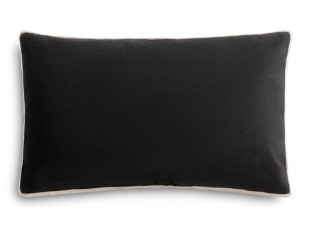 Подушка divanru Бирни Velvet Black 50x30 2190₽
