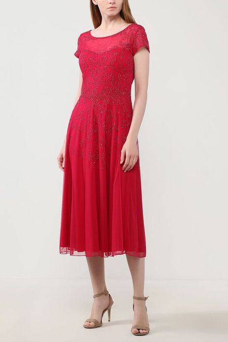 Платье с отделкой VERA MONT 13642₽