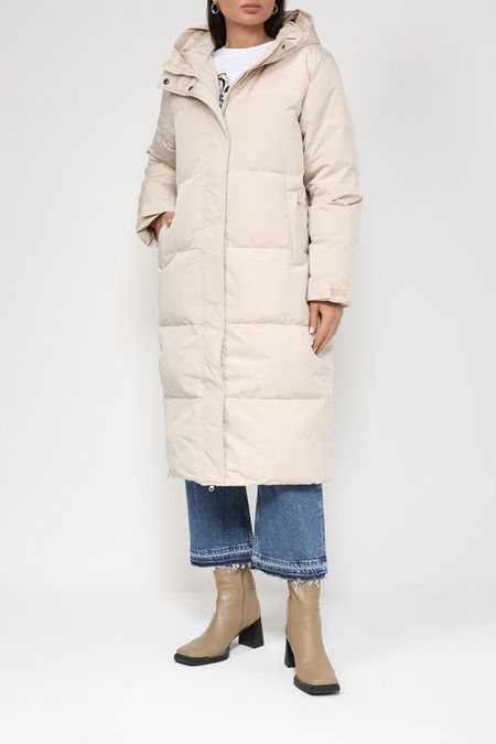 Удлиненный пуховик с капюшоном COLORPLAY 8542₽