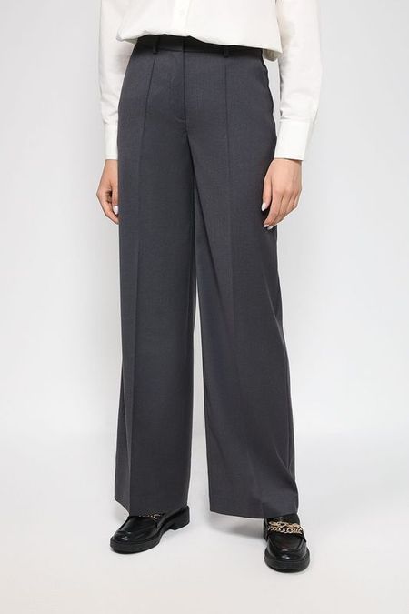 Однотонные брюки широкого кроя SABRINA SCALA 2167₽