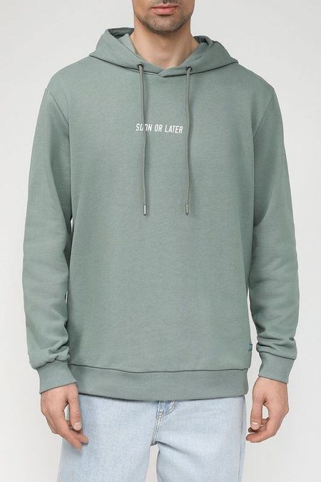 Хлопковое худи с принтом Loft 1852₽