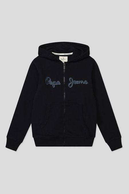 Хлопковая толстовка с логотипом бренда PEPE JEANS 3855₽