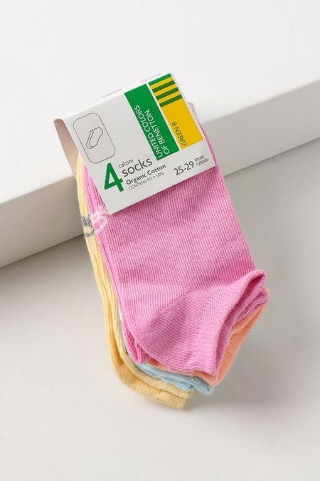 Набор из 4 пар хлопковых носков Benetton Undercolors 1342₽