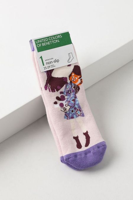 Носки хлопковые с принтом Benetton Undercolors 1192₽