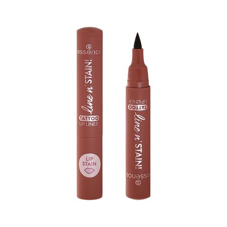 Лайнер для губ ESSENCE LINE NSTAIN! высокопигментированный стойкий тон 02 Must have brown