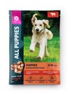 Влажный корм ALL PUPPIES для щенков, тефтельки с говядиной в соусе, пауч