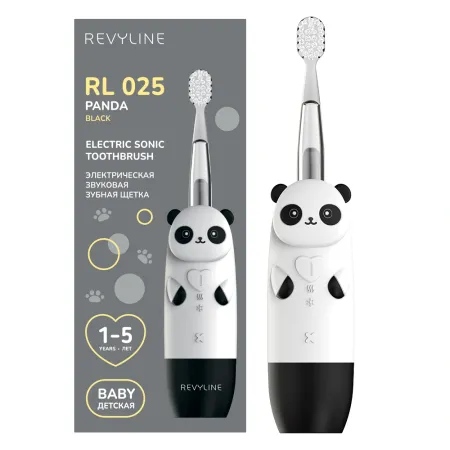 Электрическая зубная щетка Revyline RL 025 Panda Черная 2490₽