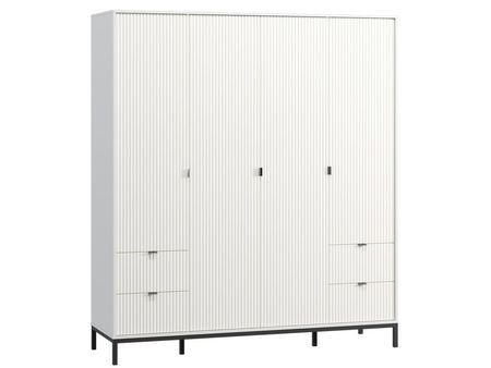 Распашной шкаф divanru Трейвис-4 Milk 64990₽