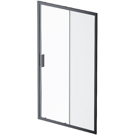 Душевая дверь AMPM Gem 120 W90G-120-1-195BM профиль Черный матовый стекло матовое-прозрачное 50090₽