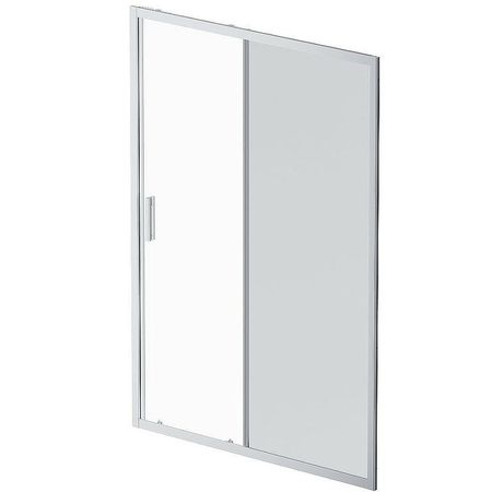 Душевая дверь AMPM Gem 140 W90G-140-1-195MG профиль Хром матовый стекло тонированное-прозрачное 34590₽