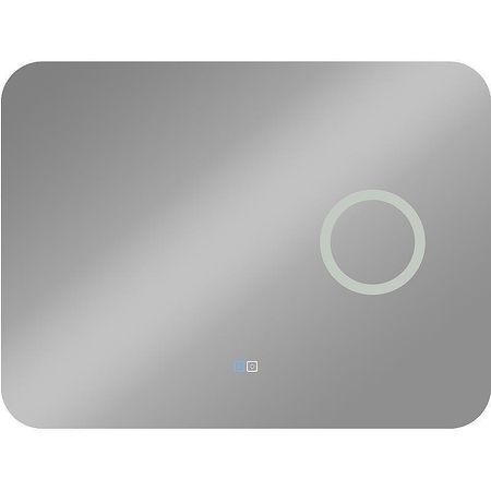 Зеркало Континент Elegant 800х600 ЗЛП123 с подсветкой с сенсорным выключателем с подогревом с увеличительным зеркалом 12465₽