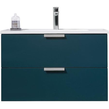 Тумба с раковиной Orans BC-0901 80 0901800 подвесная Ocean blue matt 70848₽