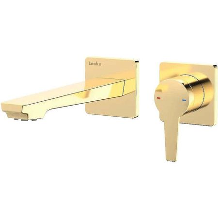 Смеситель для раковины Teska Liva E5407 Золото 24274₽