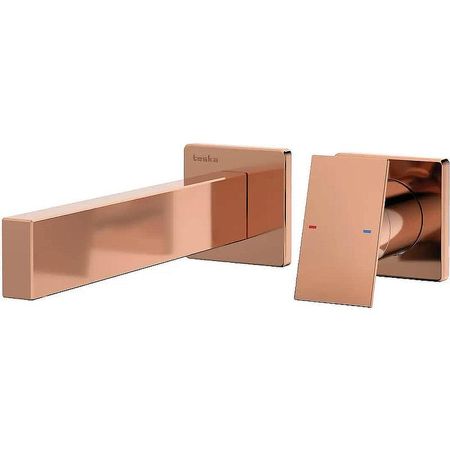 Смеситель для раковины Teska Alax E5309 Розовое золото 32050₽