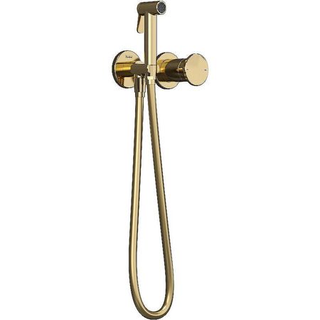 Гигиенический душ со смесителем Teska Arte Tera T5537 Золото