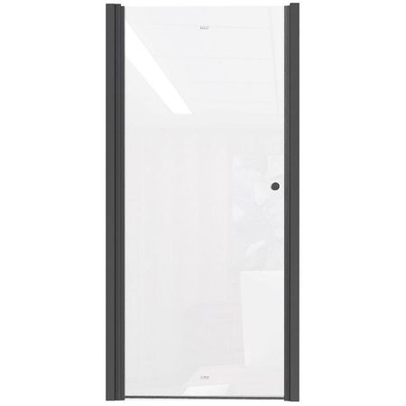 Душевая дверь Parly 70 DE70B профиль Черный стекло прозрачное