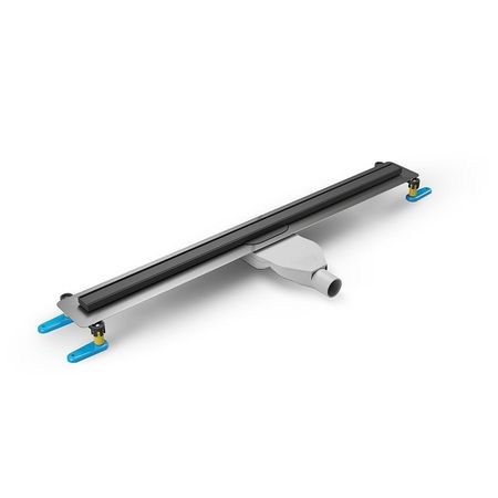 Душевой трап New Trendy VISIO SLIM 100x3 OL-0080 цвет Черный матовый