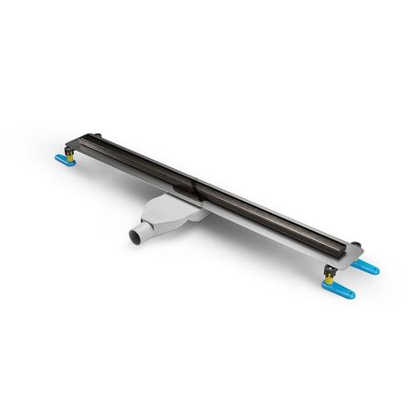 Душевой трап New Trendy 100x3 OL-0095 цвет Оружейная сталь
