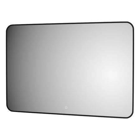 Зеркало Defesto Aura 120х80 DF 2980SH с подсветкой 38W-3000KСенсорный выключательТеплый белый светЧерная рама 12853₽