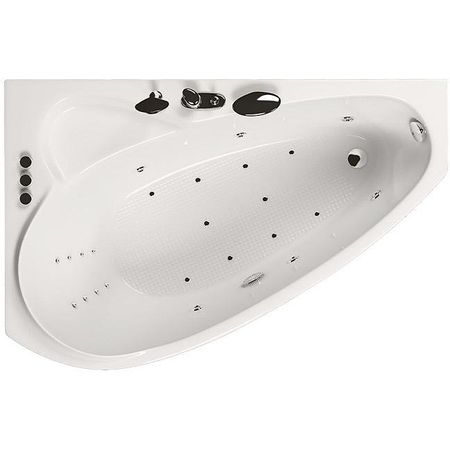 Акриловая ванна Aquatika Логика 160x105 L цвет Белый