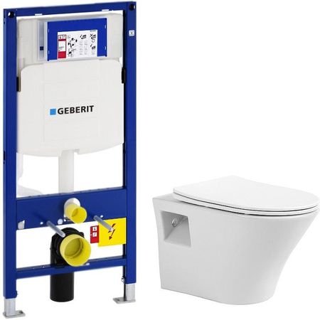 Комплект унитаза Avimano Promotion 1000080 с инсталляцией Geberit Duofix Sigma UP320 111300005 с сиденьем Микролифт 30963₽