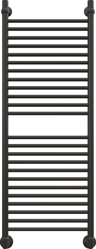 Водяной полотенцесушитель EWRIKA Медея S 120х40 4656754411409 цвет Черный матовый 34150₽