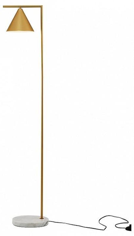 Торшер Moderli Omaha V11592-1F цвет плафонаподвески Белый цвет арматуры Белый Золото 9990₽