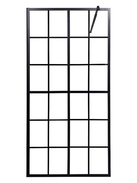 Душевая перегородка Olives Estena 90 EN-86С-ST-B профиль Черный матовый стекло прозрачное 13710₽